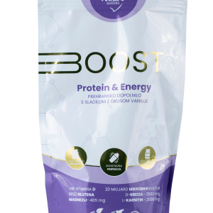 BOOST PROTEIN & ENERGY prehransko dopolnilo s sladilom